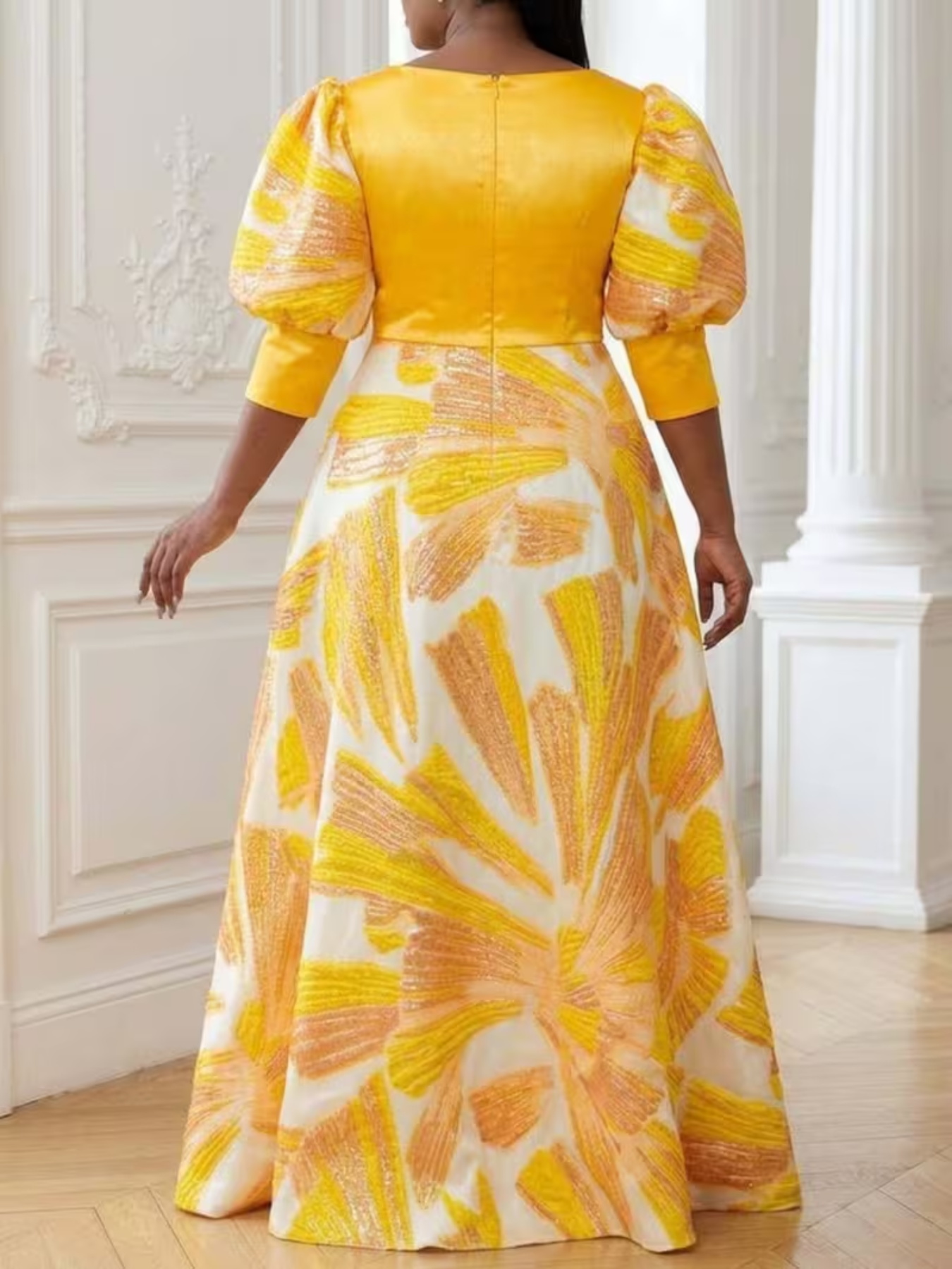 Plus Size Women Printed Satin  - đánh giá và giá Romper Floral Print