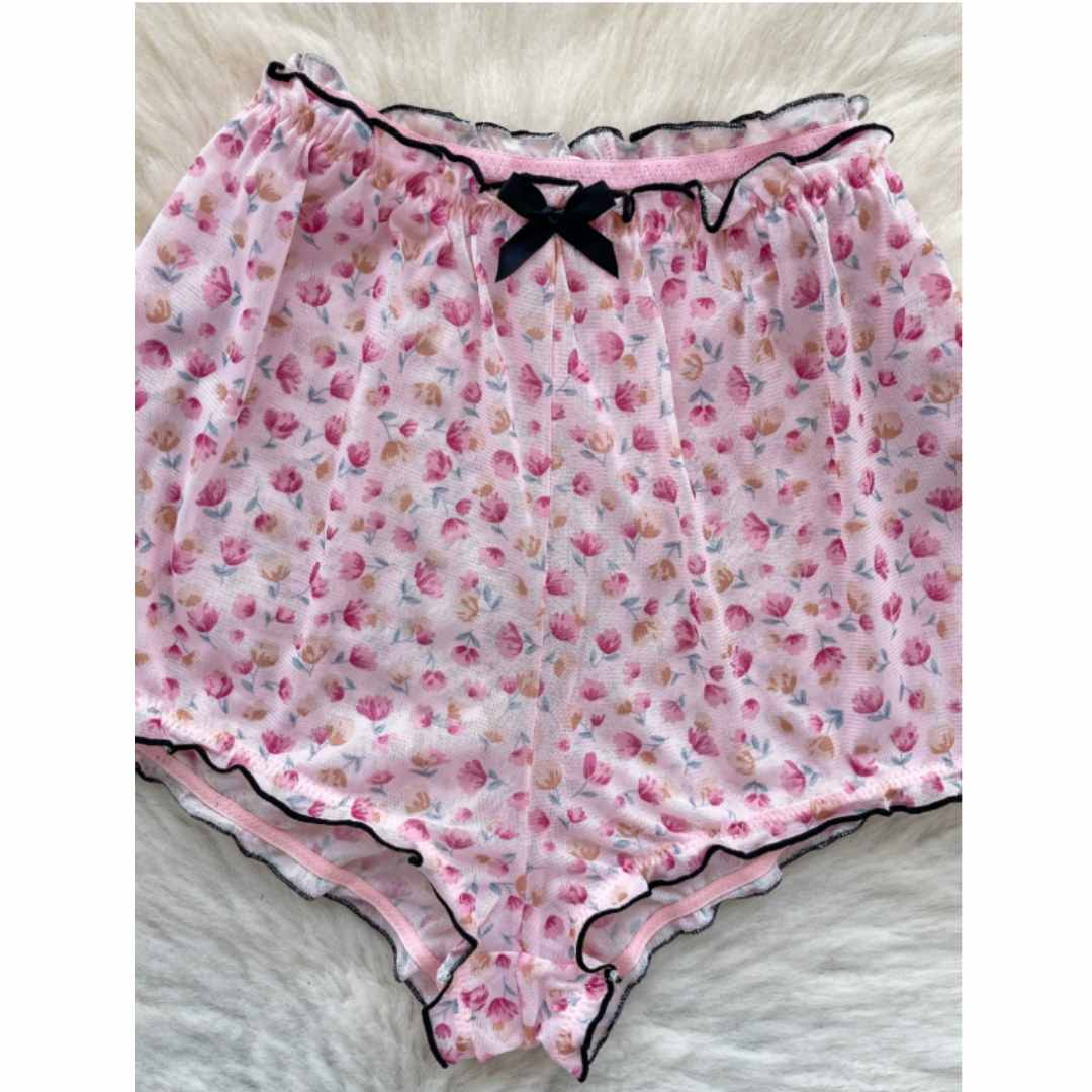 Women Sweet Homewear Suits Flo - đánh giá và giá Romper Floral Print