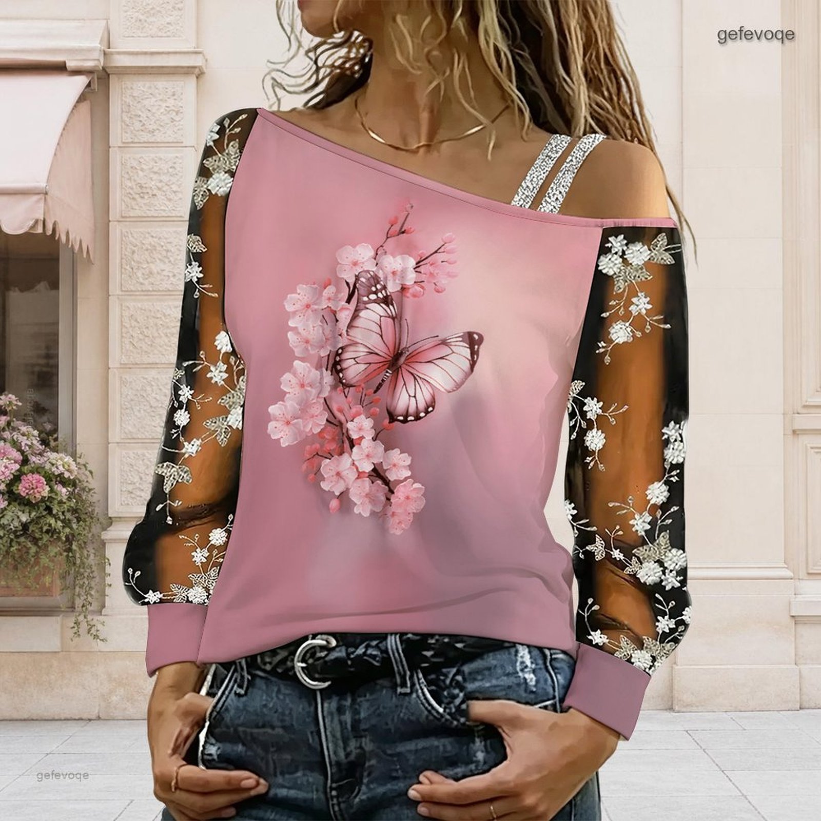 Women Off Shoulder Blouse Asym - đánh giá và giá Blouse Off Shoulder